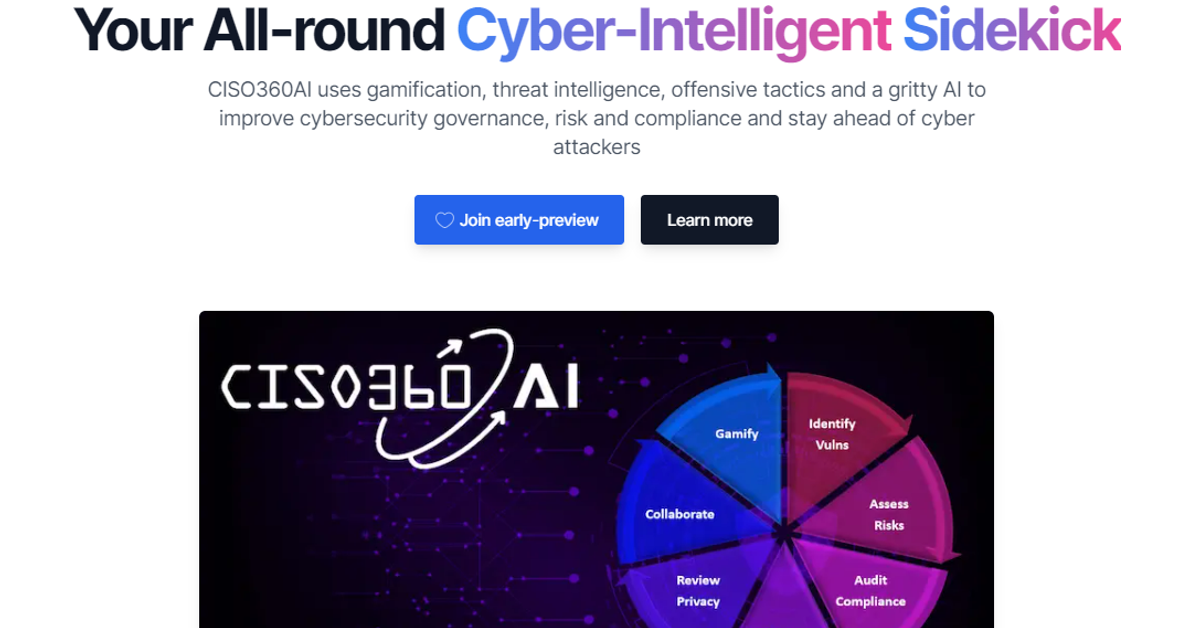Ciso360ai Your All Round Cyber Intelligent Sidekick Ciso360ai Your All Round Cyber Intelligent Sidekick